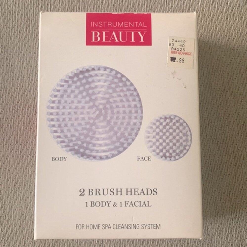 Brush heads for body and facial